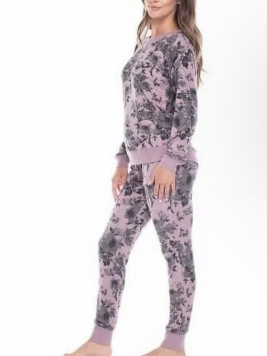 Honeydew Intimates Other - Adorable Mauve Dusty Pink Floral Jogger Pajama‎ Set XS